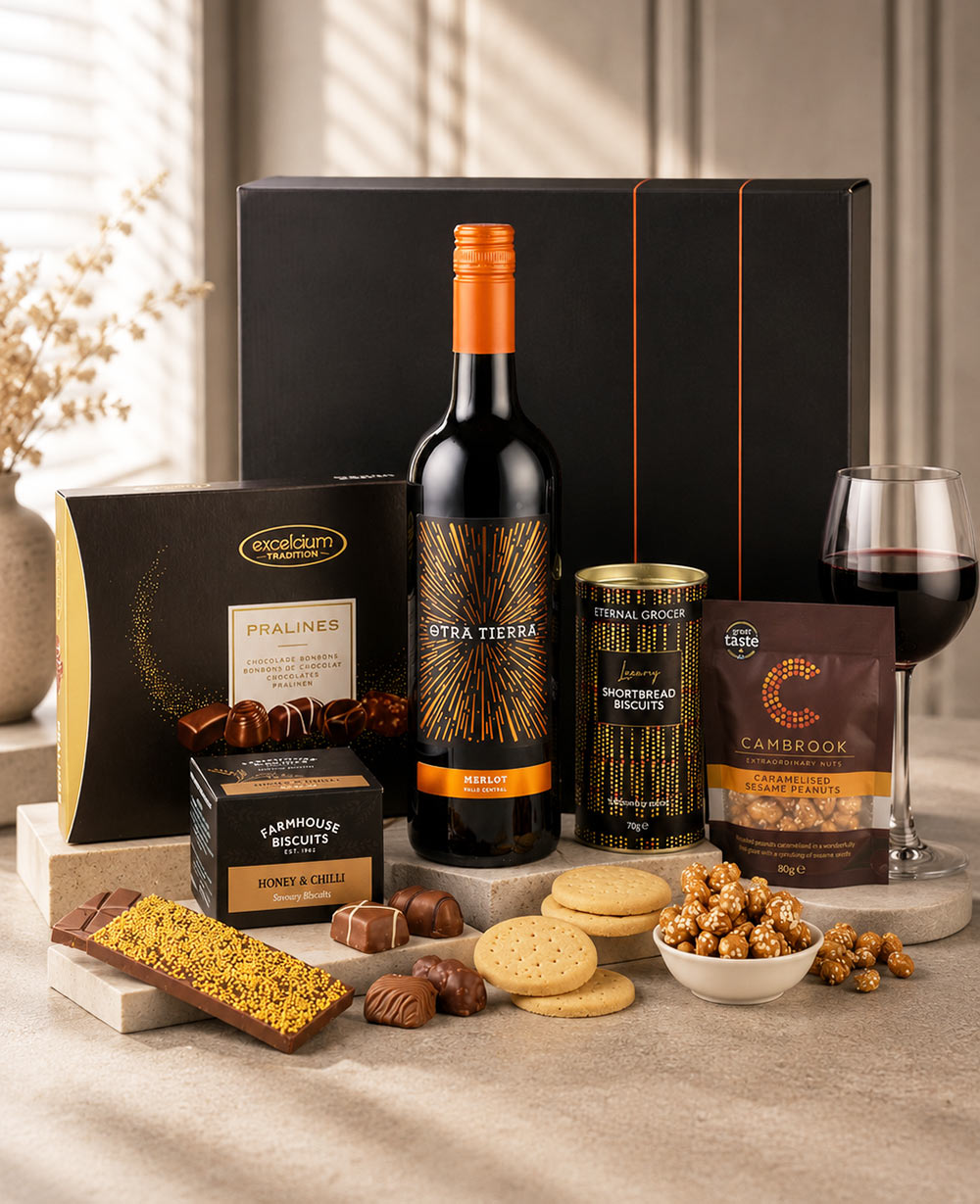 Classic Thank You - Gift Hamper (red wine)